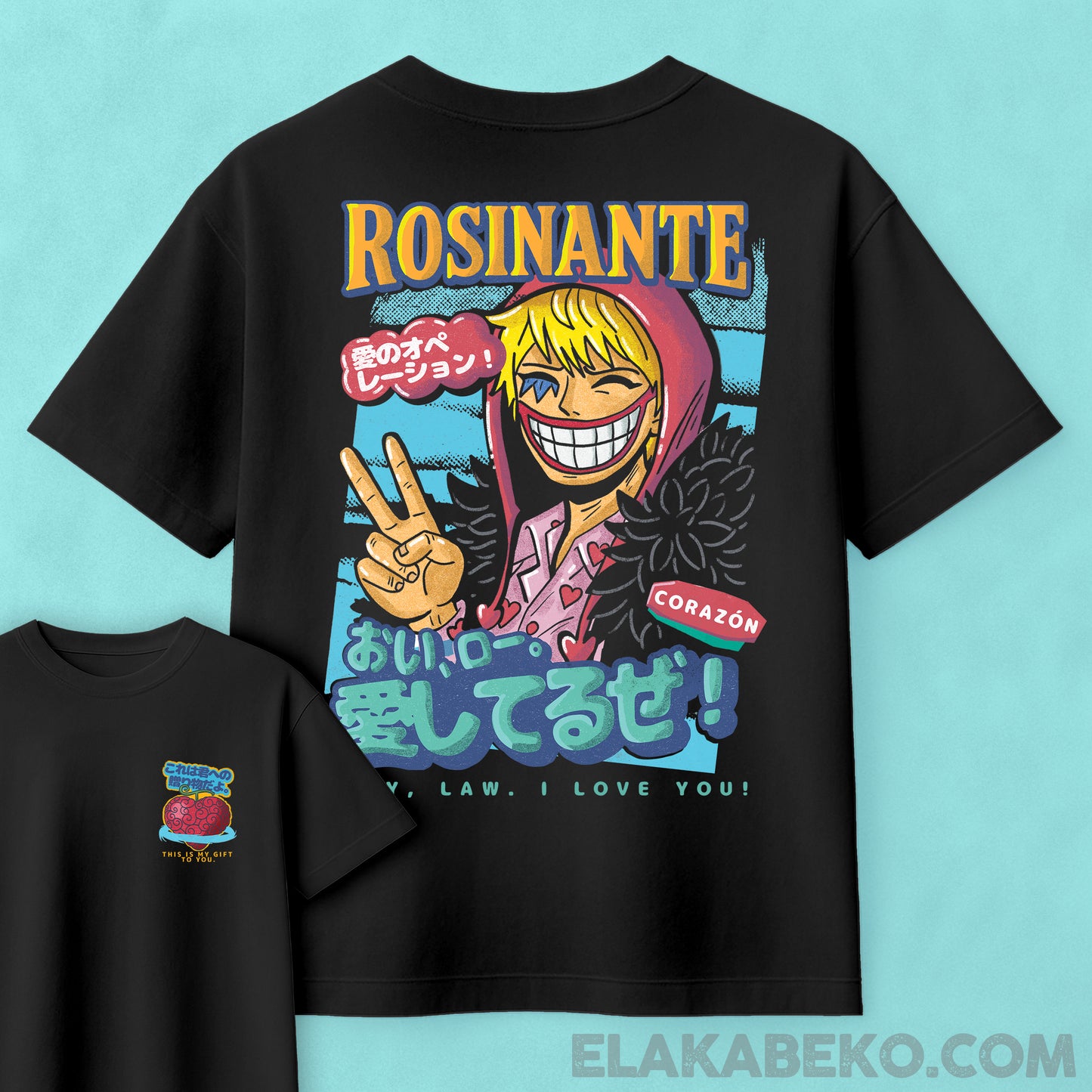 One Piece Corazon | Oversize