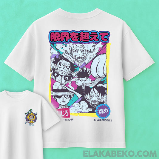 One Piece Luffy Stages Oversize