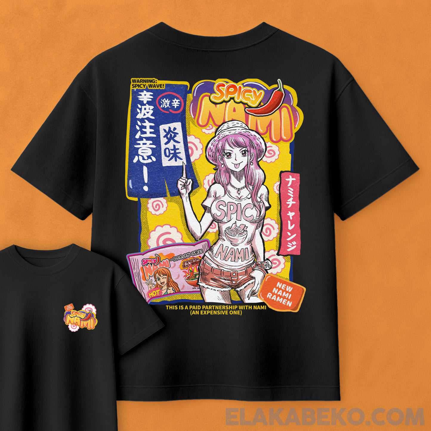 One Piece - Nami Spicy Ramen | Oversize