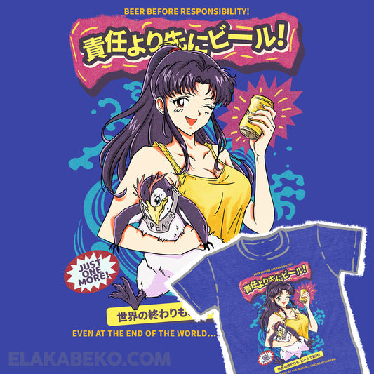 Evangelion - Misato Super Beer