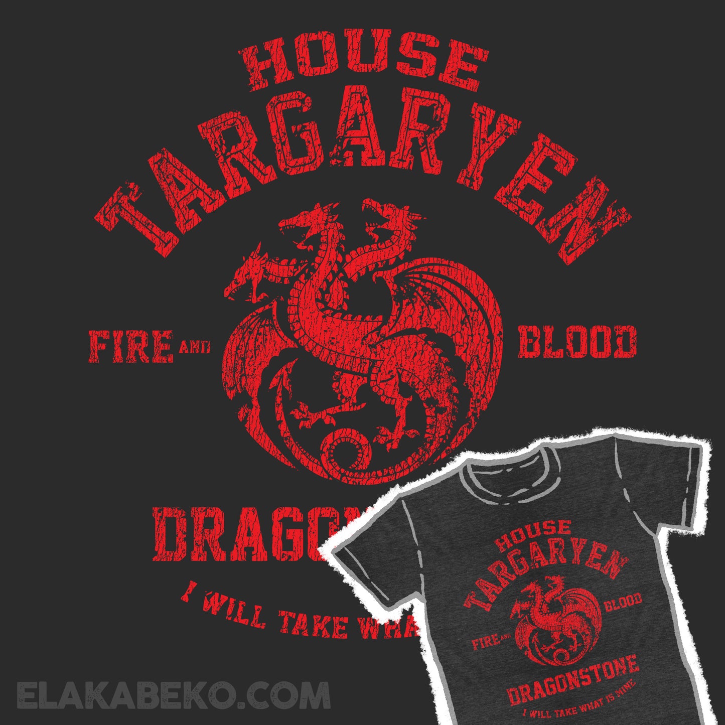 Game of Thrones House Targaryen