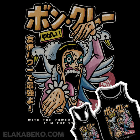 Tanktop One Piece - Bon Clay Attacks