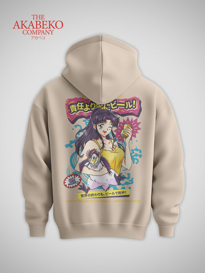 Evangelion Misato Super Beer | Hoodie