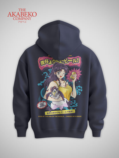 Evangelion Misato Super Beer | Hoodie