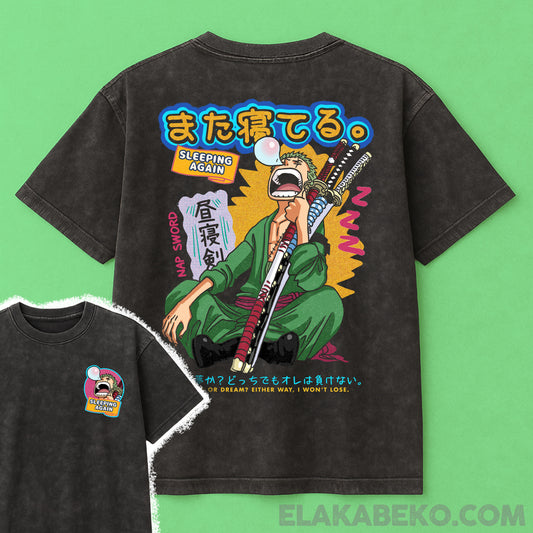 One Piece Sleeping Zoro | Oversize
