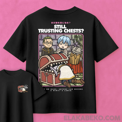 Frieren Still Trusting Chests | Oversize