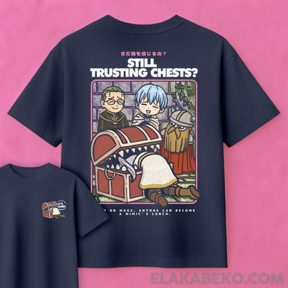 Frieren Still Trusting Chests | Oversize