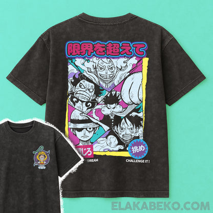 One Piece Luffy Stages Oversize