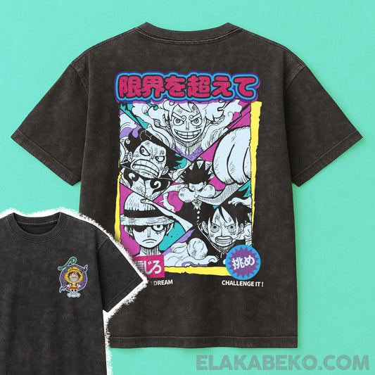 One Piece Luffy Stages Oversize