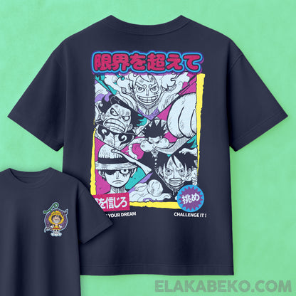 One Piece Luffy Stages Oversize