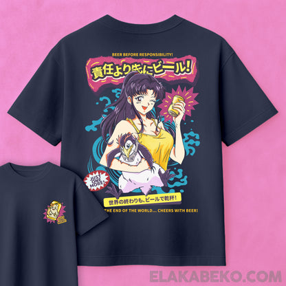Evangelion Misato Super Beer | Oversize