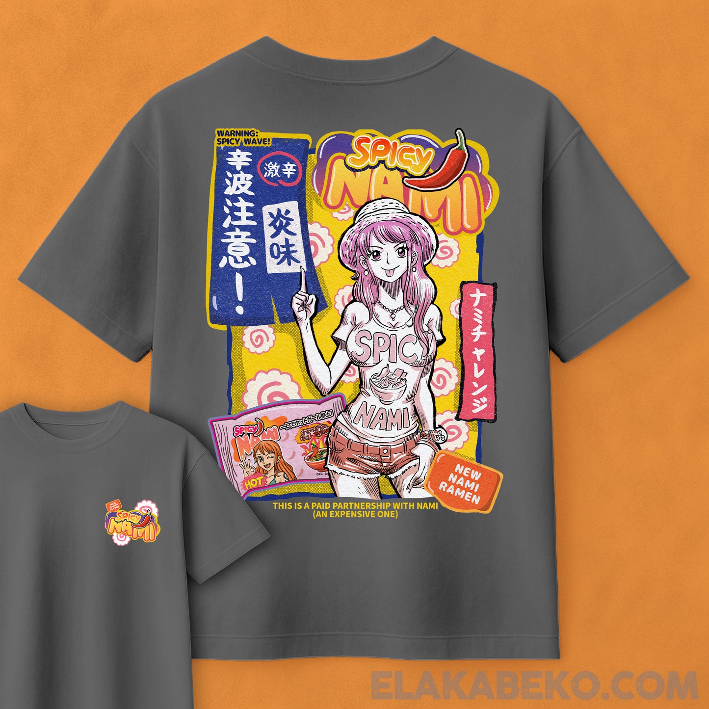 One Piece - Nami Spicy Ramen | Oversize