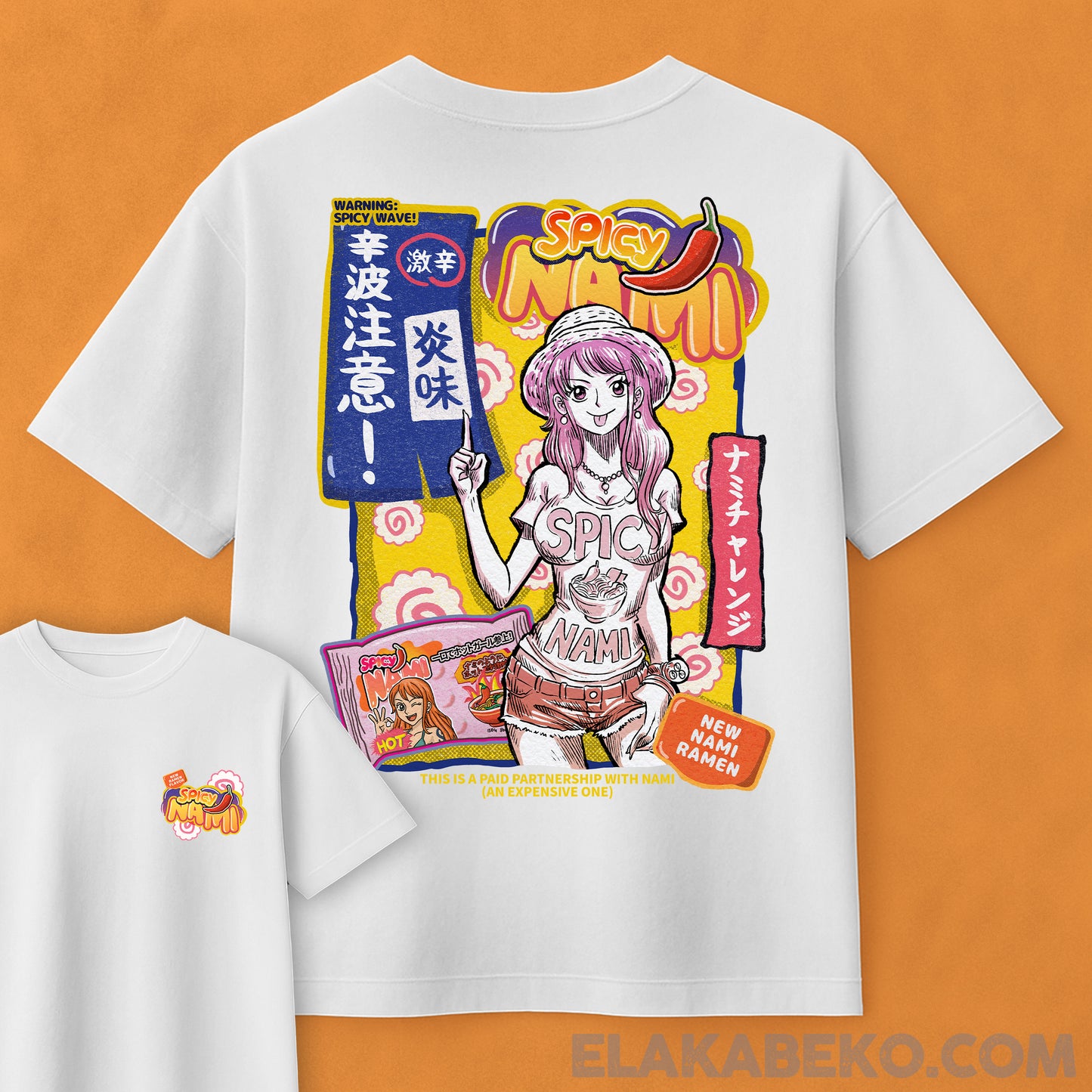 One Piece - Nami Spicy Ramen | Oversize