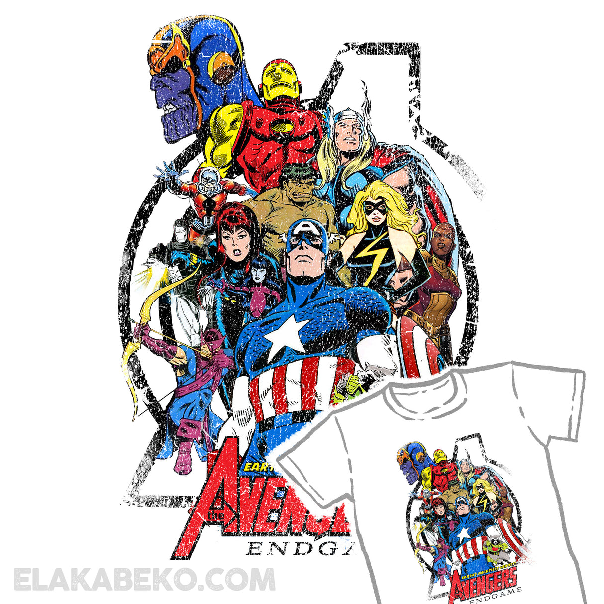 Avengers Vintage Endgame