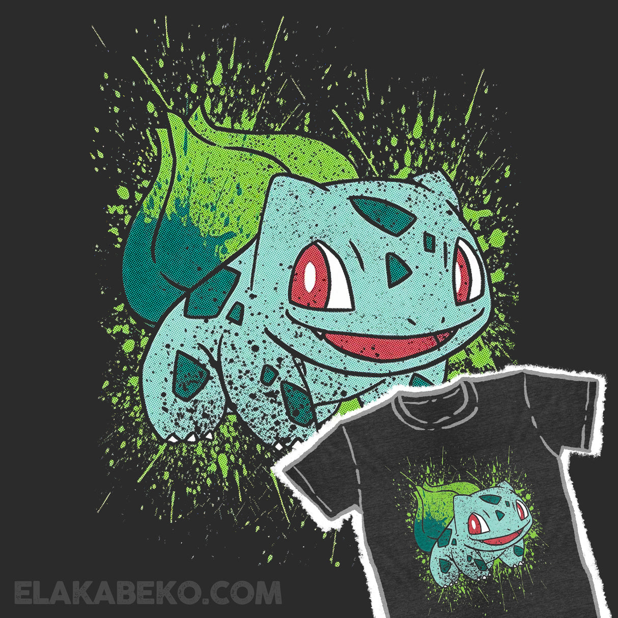 Pokemon Bulbasaur Paint