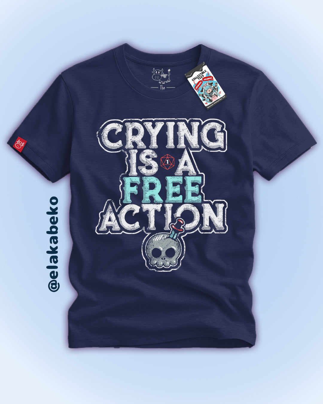 Dungeons and Dragons - Crying is a free action