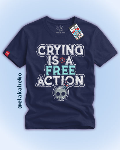 Dungeons and Dragons - Crying is a free action