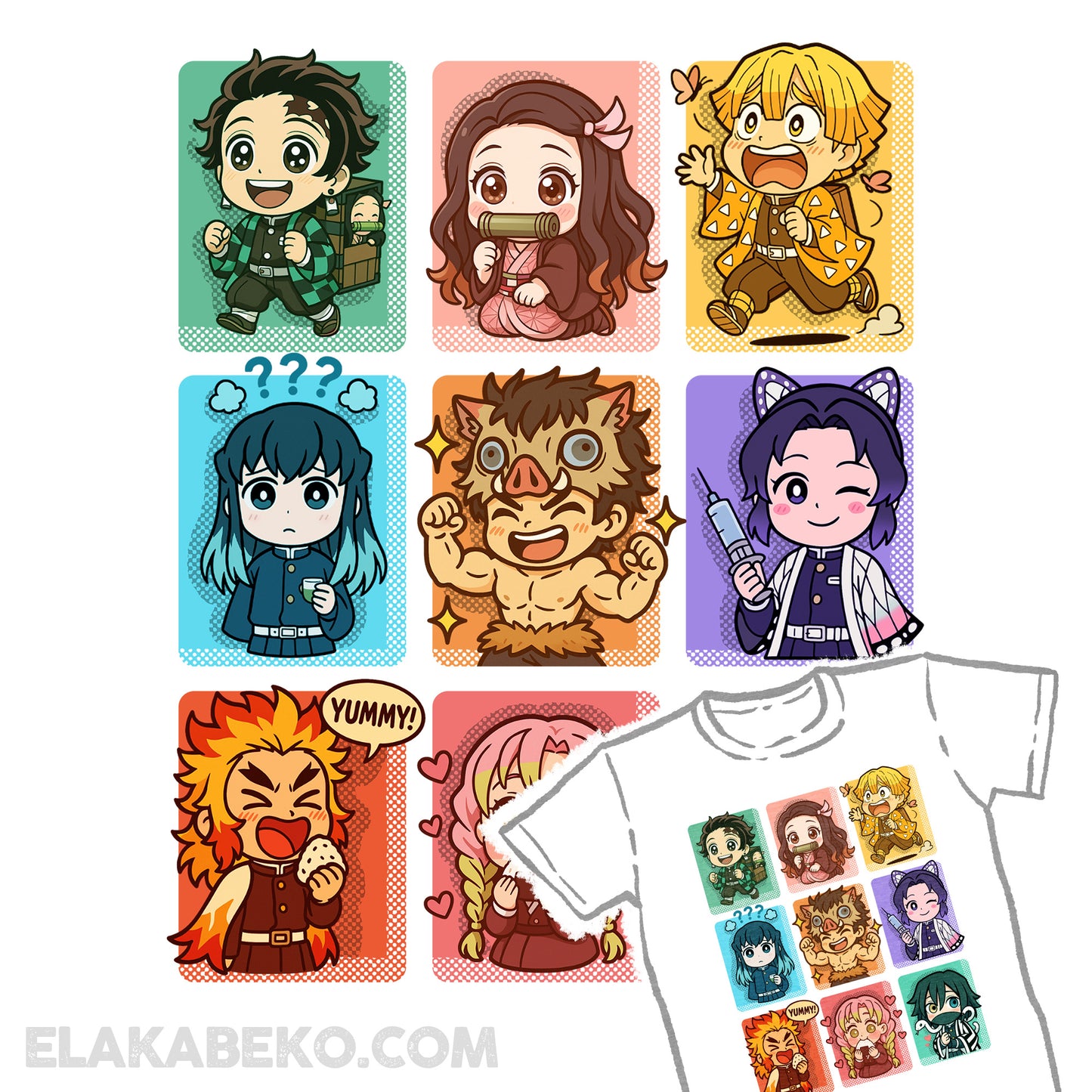Demon Slayer Chibis