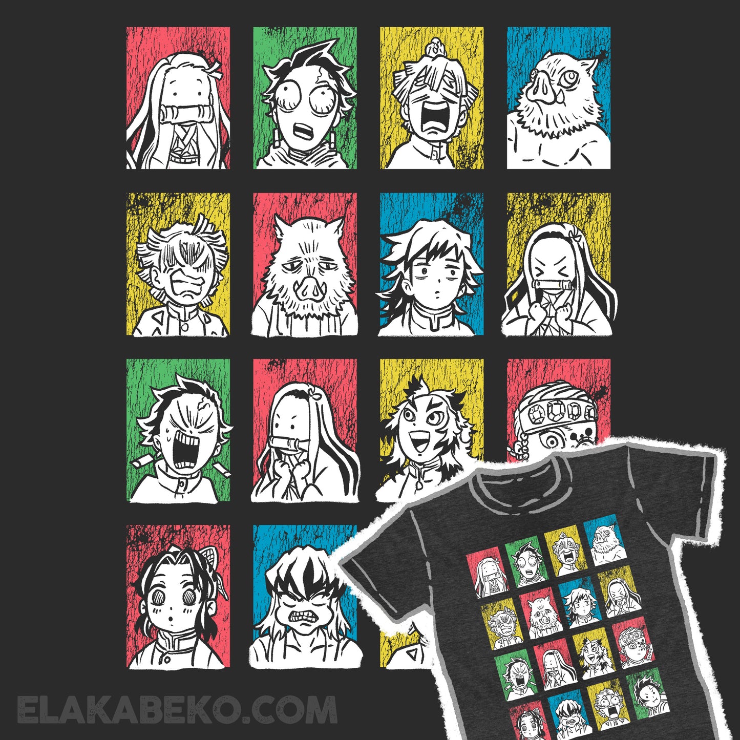 Demon Slayer Funny Faces