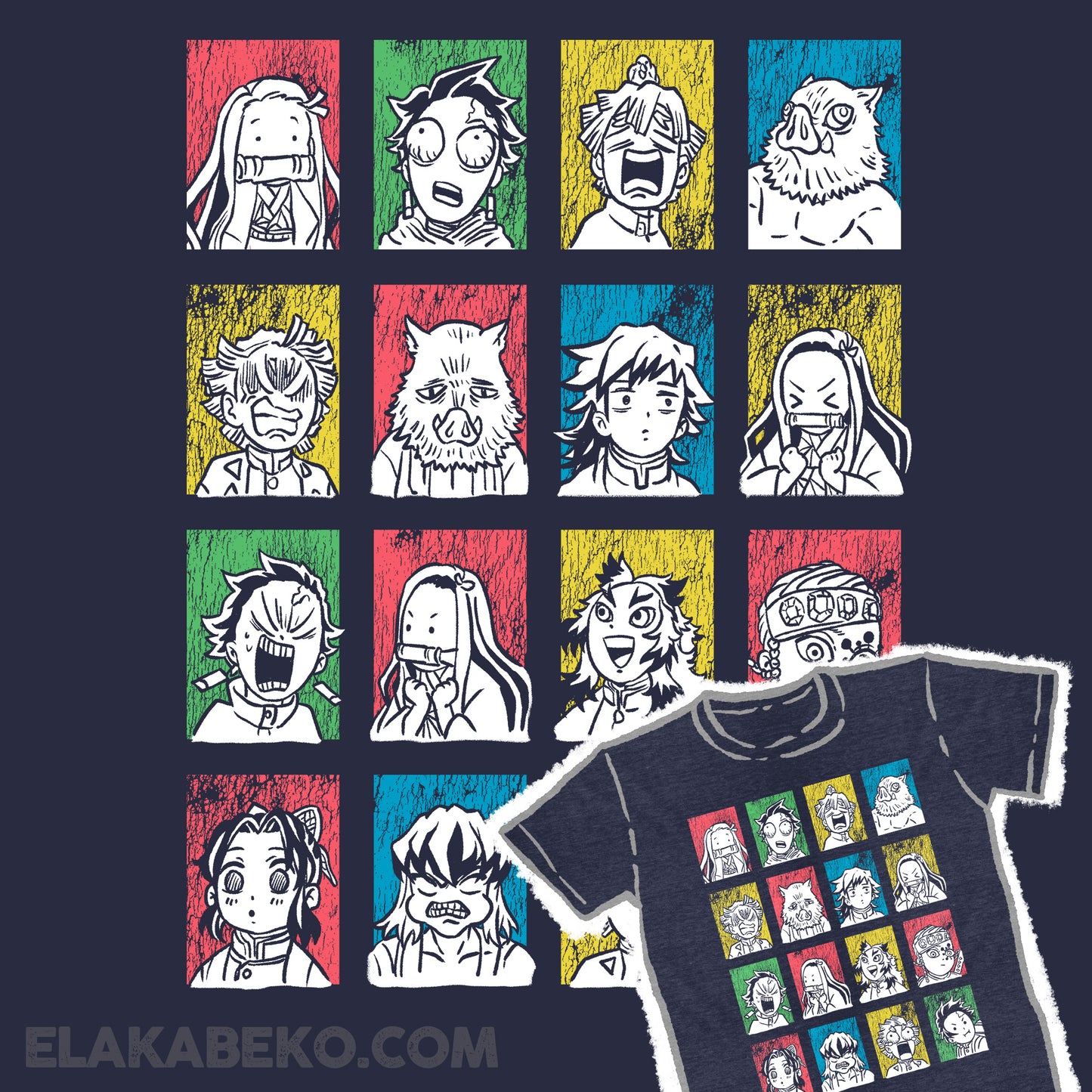 Demon Slayer Funny Faces