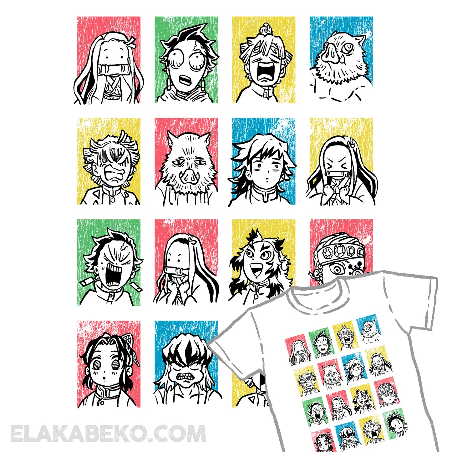 Demon Slayer Funny Faces