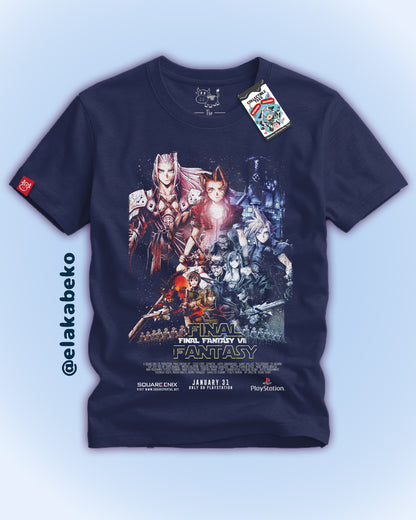 Final Fantasy Vintage Poster