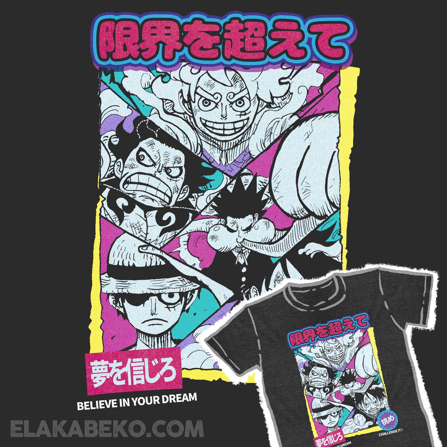 One Piece - Luffy Stages