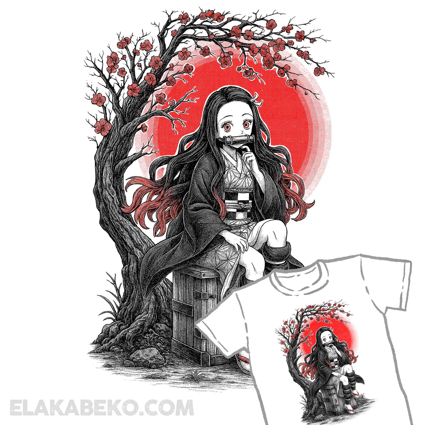 Demon Slayer Nezuko Ink