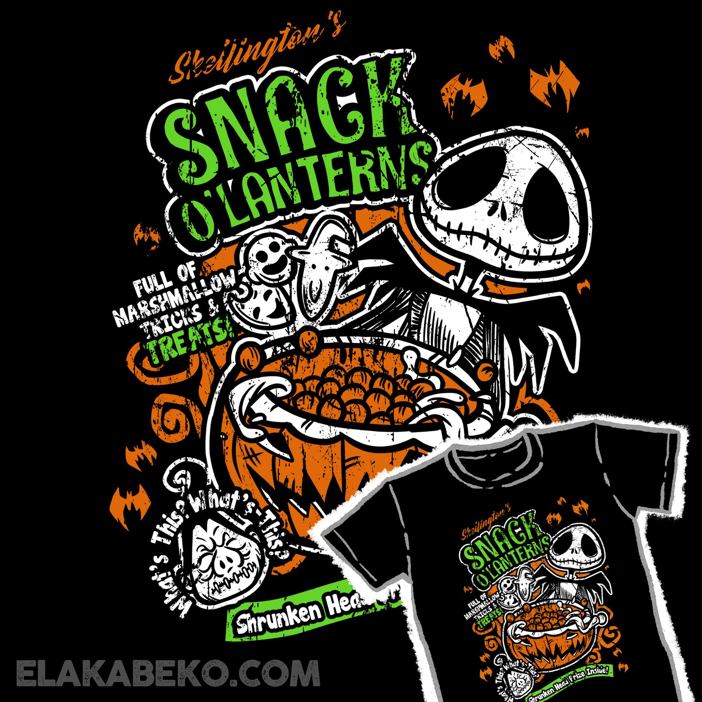 Nightmare Before Christmas - Snack O'Lantern