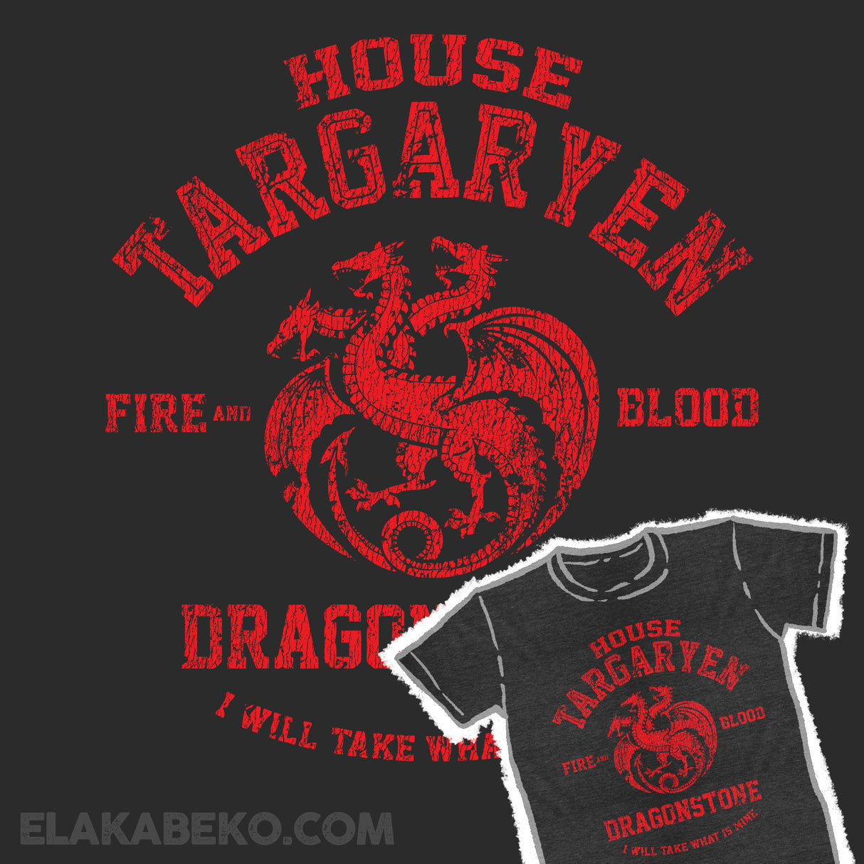 Game of Thrones House Targaryen